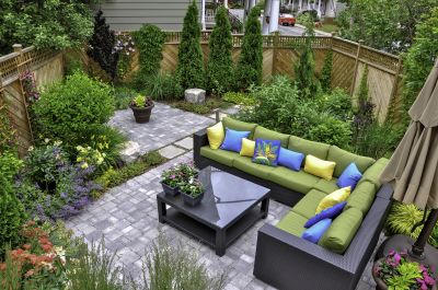 Landscaped Backyard